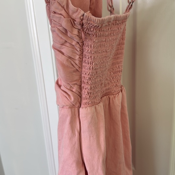 Free People Pink Jumpsuit with Strappy Design - Picture 10 of 14